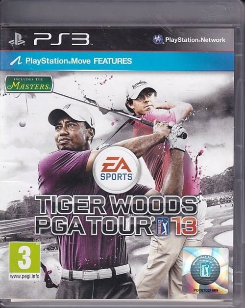 Tiger Woods PGA Tour 13 - PS3 (B Grade) (Genbrug)